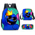 Rainbow Friends Schoolbag backpack lunch box pencil cases set