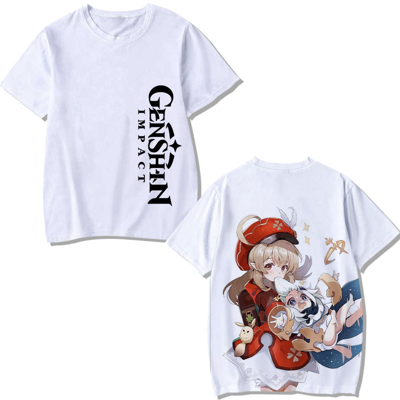 Genshin Impact T-shirt Unisex 3d Printed T Shirt