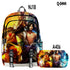 Naruto 3d backpack pencil case set