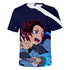 Kimetsu No Yaiba Demon Slayer T-shirt Unisex 3d T Shirt