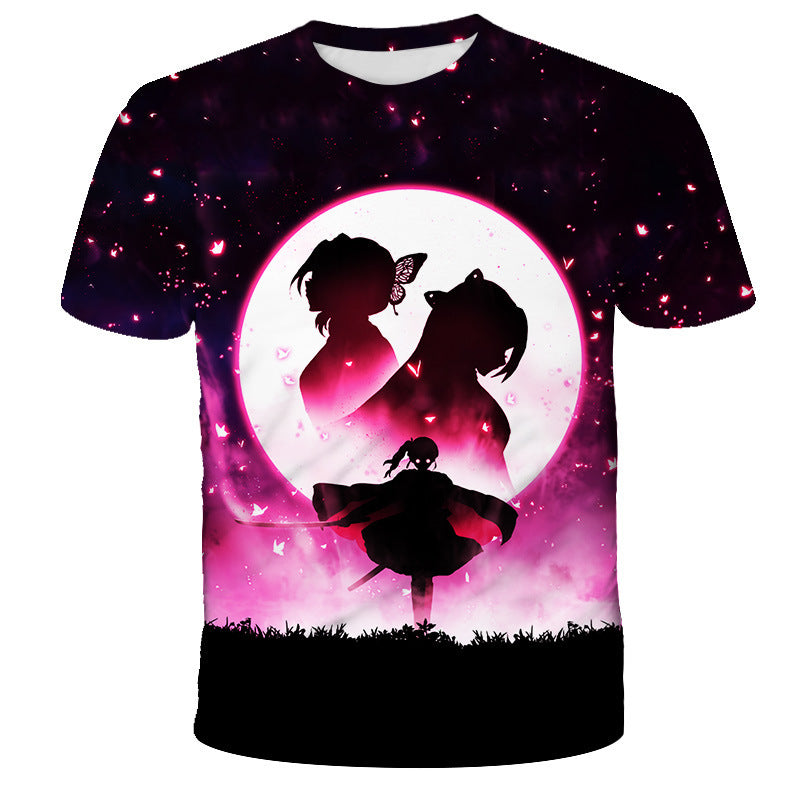 Kimetsu No Yaiba 3d T-shirt Demon Slayer Unisex T Shirt