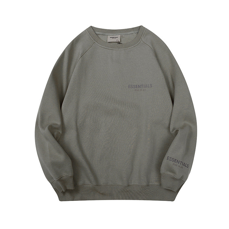 Fog Essentials Double Line Chest Small Letter Crew Neck Sweater Sweatshirt - product image 3