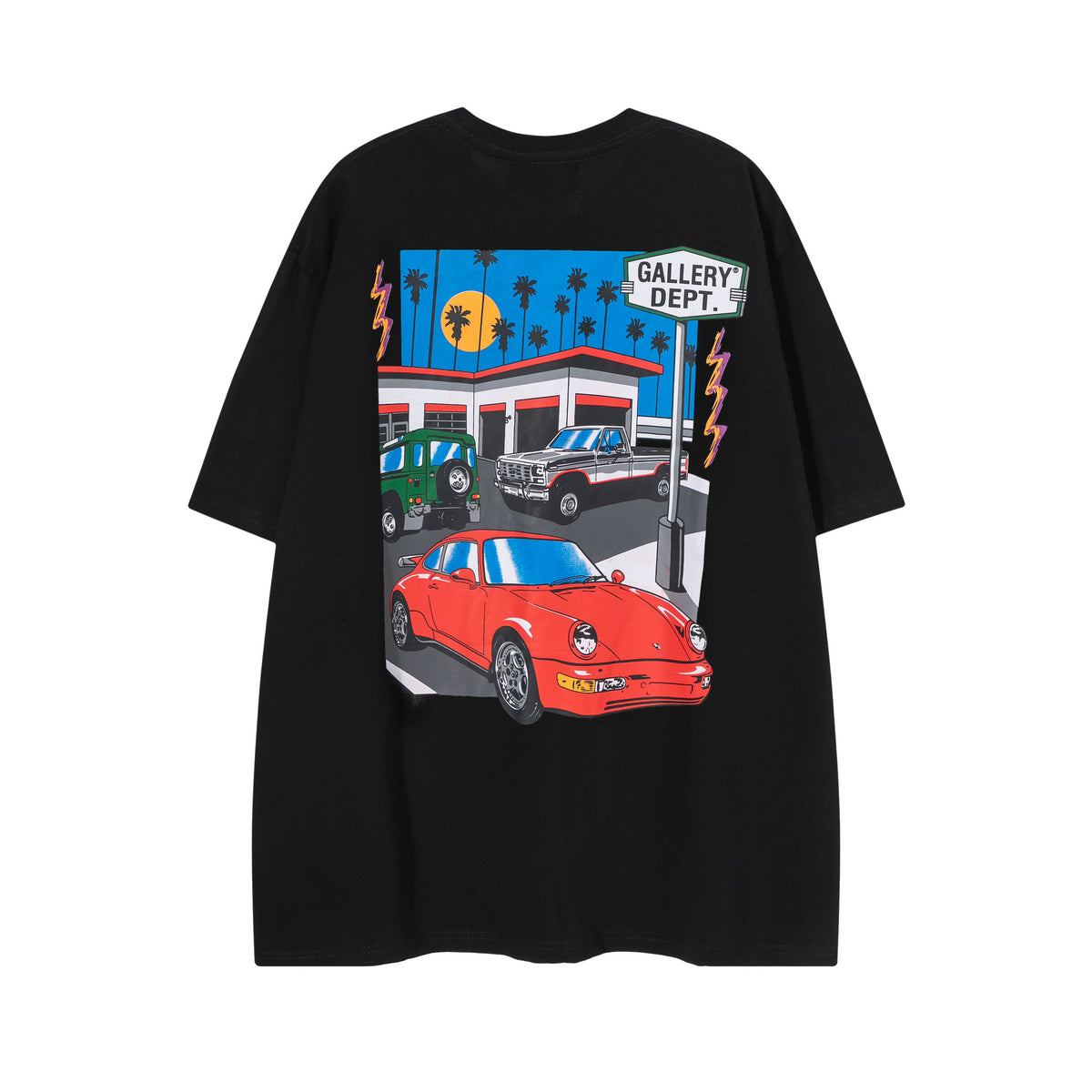 Gallery Dept Letter Slogan Printed T Shirt