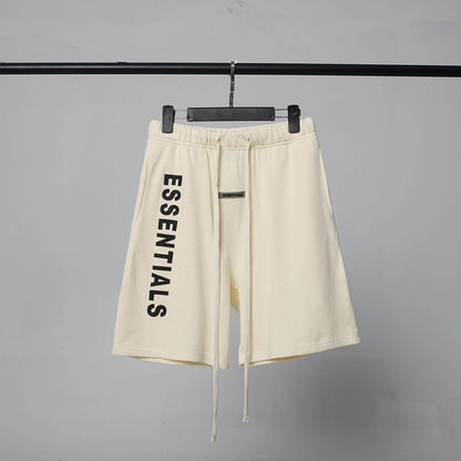 Essentials Letter Printing Unisex Shorts Fashionable Middle Pants - product image 22