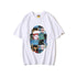 Bape Ape Shark Printed T Shirt