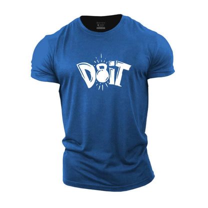 Fitness Men's Letters D Printed T-Shirt Gym T-Shirt - product image 2
