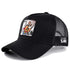 Rabbit duck animal cartoon mesh baseball caps  trucker hat