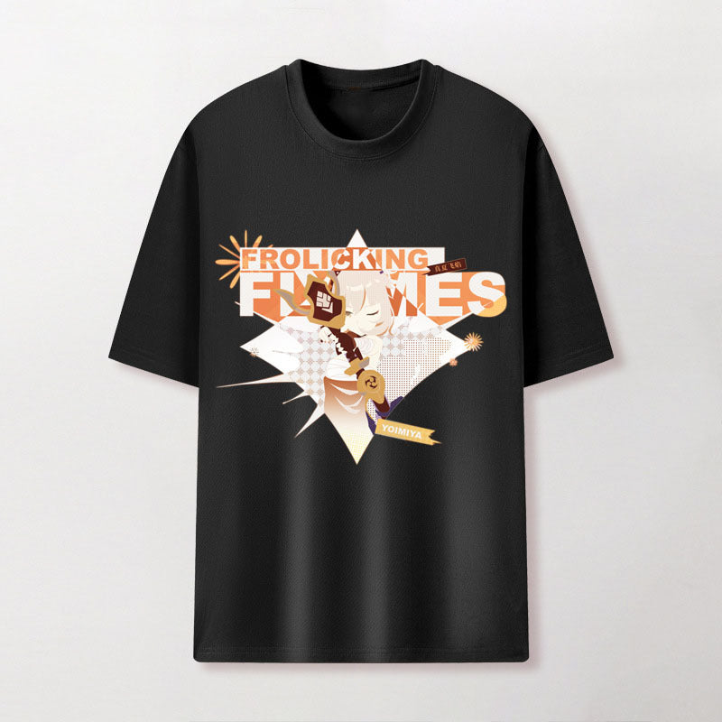Genshin Impact T-shirt Unisex 3d Printed T Shirt
