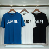 Amiri Cotton Letters Logo Printed T Shirt