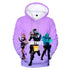 Fortnite 3d Hoodie Sweatshirt Pullover