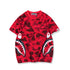 Bape Shark T-shirt 3d Ape Shark Printed T Shirt