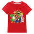 Super Mario Cotton T Shirt 3d Printed T-shirt For Children