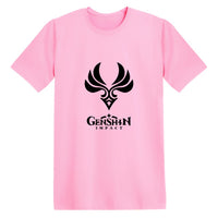Genshin Impact Cotton Printed T Shirt Unisex T-shirt