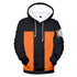 Naruto 3D Hoodie Sweatshirt Jacket Pullover