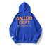 Gallery Dept Classic Letter Printed Hoodie  Cotton Pullover