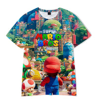 Super Mario Brothers 3d Printed T Shirt Unisex T-shirt