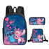 Stitch Schoolbag stitch cartoon backpack shoulder bag pencil case set