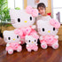 Hello Kitty Cat Doll Heart Hugging Angel Plush Toy