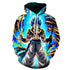 Cross-border goods Dragon Ball series 3DDigital printing Sports hoodiecosplayAnime peripheral