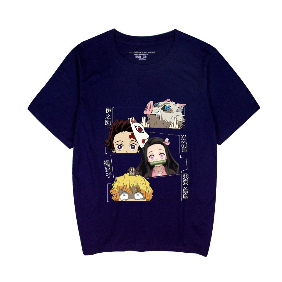 Kimetsu No Yaiba T-shirt Demon Slayer Unisex 3d T Shirt