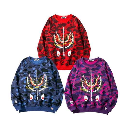 Ape Sweatshirt Bape Shark Hoodie Sweater Pullover