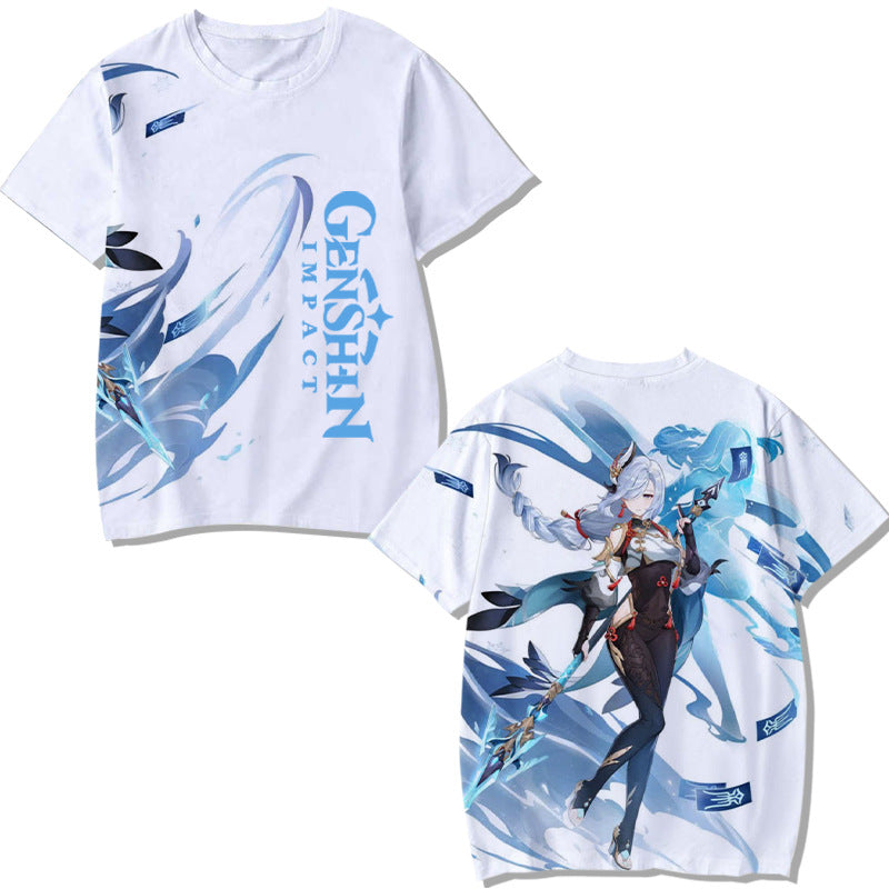 Genshin Impact T-shirt Unisex 3d Printed T Shirt