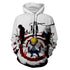 Naruto 3D Hoodie Sweatshirt Jacket Pullover