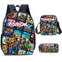 Roblox Schoolbag Lunch box pencil case backpack set