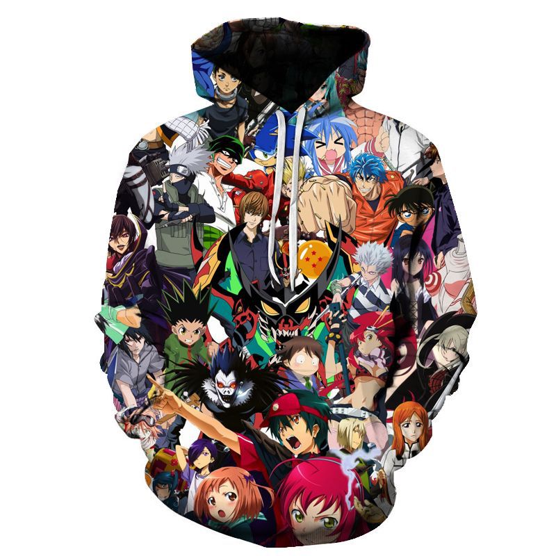 Naruto 3D sweatshirt hoodie pullover