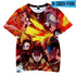 Kimetsu No Yaiba T Shirt Demon Slayer 3d Printed T-shirt