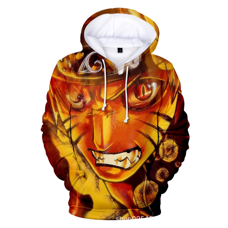 Naruto 3D Hoodie Sweatshirt Jacket Pullover