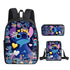 Stitch Schoolbag stitch cartoon backpack shoulder bag pencil case set