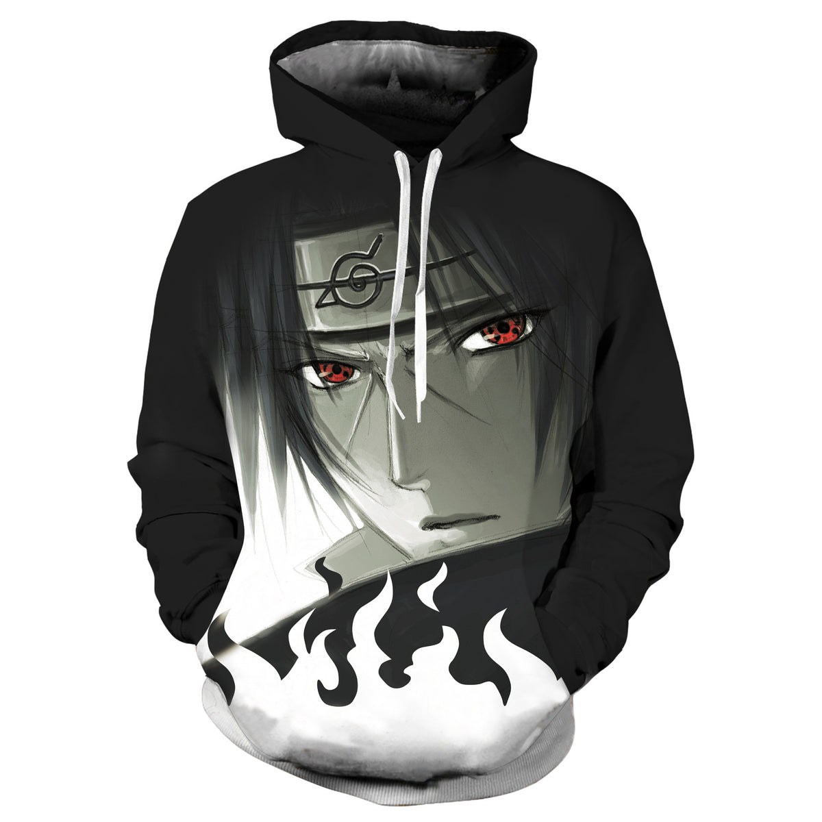 Naruto 3D Hoodie Sweatshirt Jacket Pullover