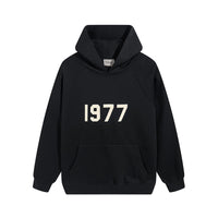 Fear Of God Essentials 1977 Flocking  Hooded Sweatshirt Hoodie Pullover