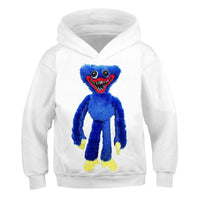 Poppy Playtime 3d Digital Printing Personal Leisure Children's Sweater Hoodie Pullover Sweatshirt