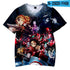 Kimetsu No Yaiba T Shirt Demon Slayer 3d Printed T-shirt