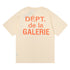 Gallery Dept Cracking Letter Print T-shirt