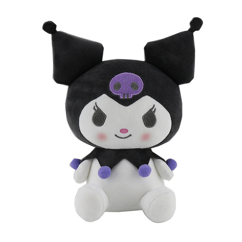 Cartoon Anime Kuromi Princess Dress Plush Doll