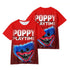 Poppy Playtime Bobby's Game Time 3d Short Sleeve T-shirt Unisex T Shirt