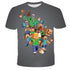 Minecraft 3d Printed T Shirt Unixed T-shirt