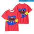 Poppy Playtime Short Sleeve T-shirt Bobby's Game Time Top 3d Digital Printing T Shirt