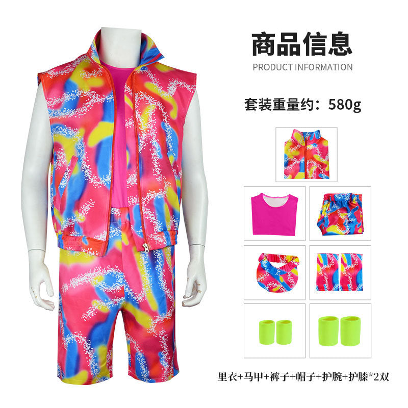 Movie Barbie Cosplay Clothing Barbie Same Style Popular Film And Television Role-playing Costume Dress Skirt