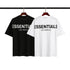 Essentials Back Letter Reflective T-shirt Unisex Fear Of God T Shirt