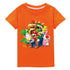 Super Mario Cotton T Shirt 3d Printed T-shirt For Children