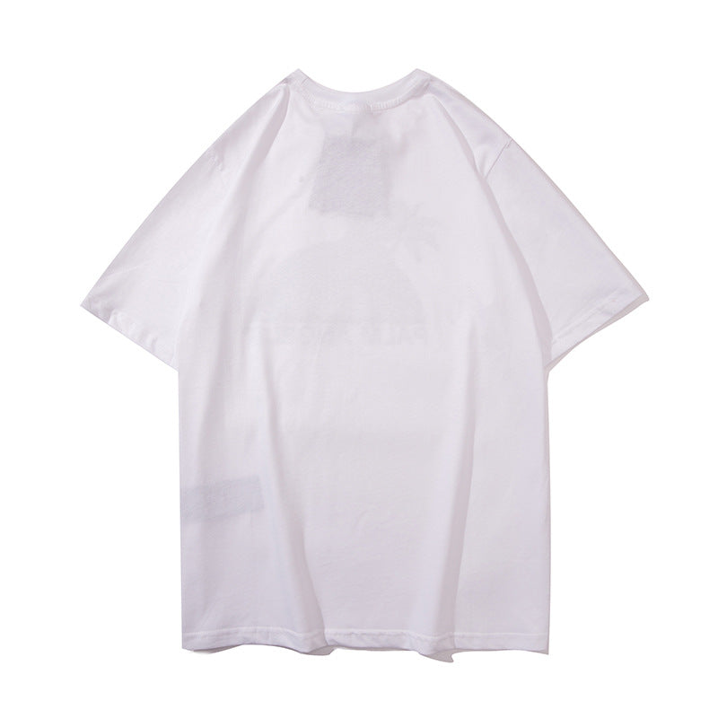 Palm Angels T Shirt Letter Print Casual T-shirt