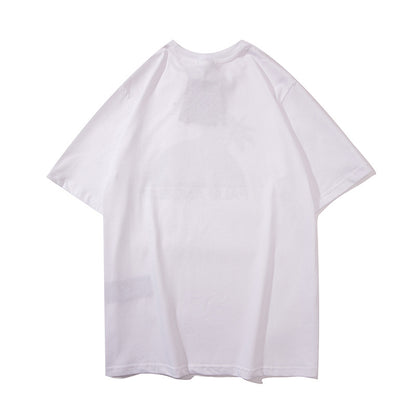 Palm Angels T Shirt Letter Print Casual T-shirt