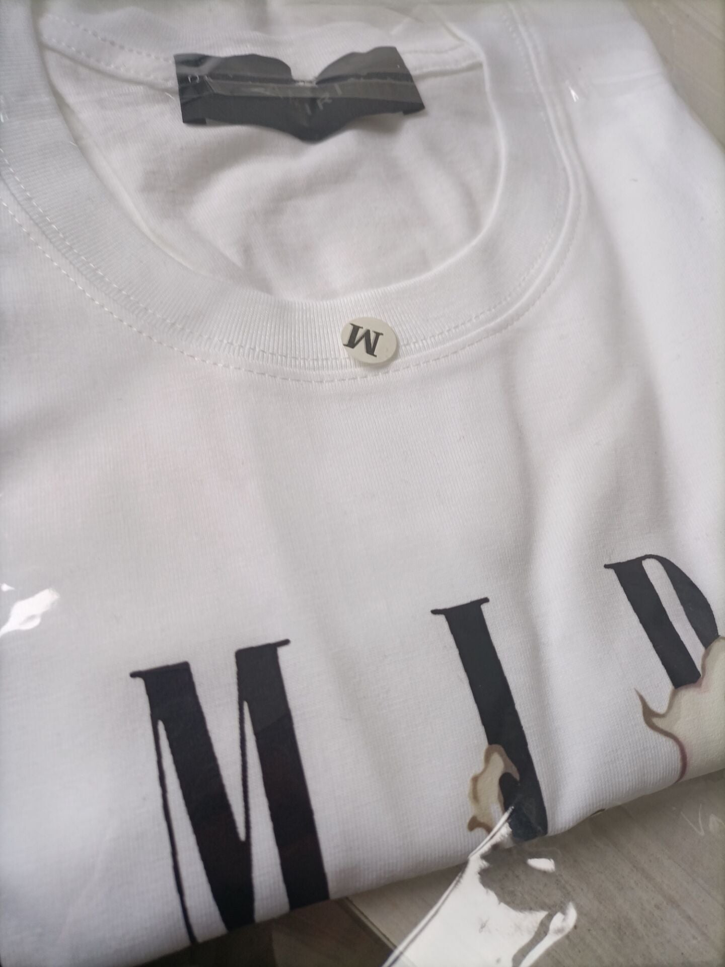 Amiri Teddy Bear 220g T Shirt Cotton Printed T-shirt