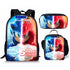 Sonic backpack schoolbag lunch bag pencil case set