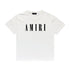 Amiri Letter Printing Casual Hip Hop T Shirt