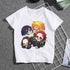 Kimetsu No Yaiba Cotton T Shirt Demon Slayer 3d T-shirt